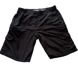 Denali Men's Cargo Shorts 36 Black‎ Lightweight Utility Outdoor Quick Dry